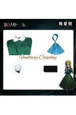 Identity V Ib Crossover Coordinator Mary Green Formal Dress Cosplay Costume